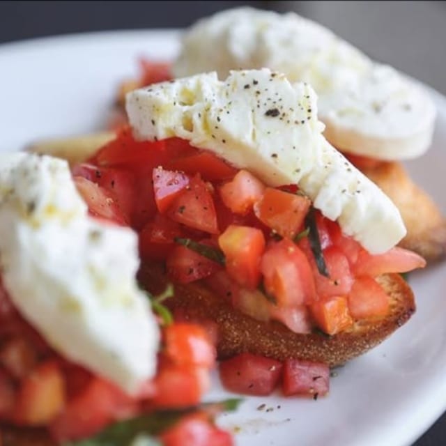 Tomato Bruschetta.