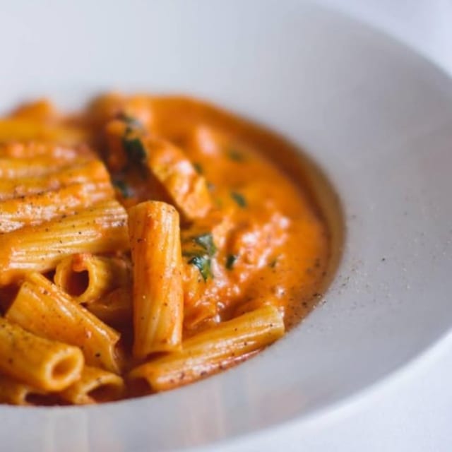 Rigatoni Vodka.